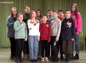 Кропивницький: Школярі створили дитячий інформаційний батальйон
